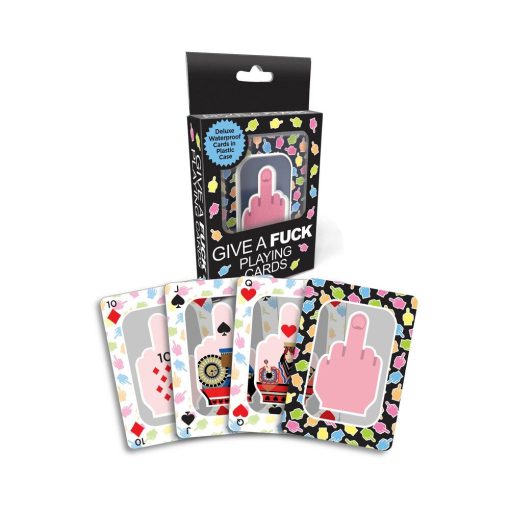 Fu Middle Finger Waterproof Playing Cards