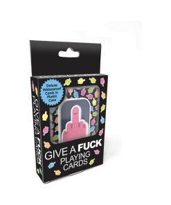 Fu Middle Finger Waterproof Playing Cards