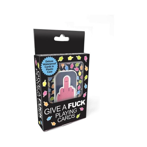 Fu Middle Finger Waterproof Playing Cards - Image 3