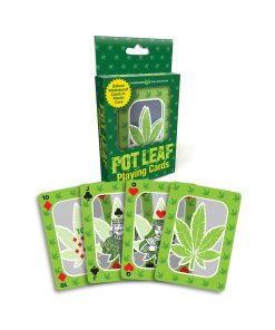 Pot Leaf Waterproof Playing Cards