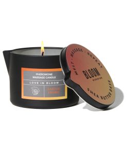 Eye Of Love Bloom Pheromone Massage Candle Earth'S Desire 5 Oz.