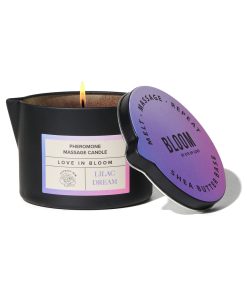Eye Of Love Bloom Pheromone Massage Candle Lilac Dream 5 Oz.