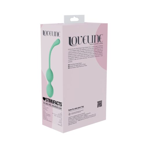 Loveline Pelvifit Beads Kegel Vibe Waterproof Remote Green - Image 5