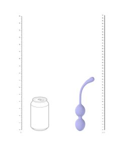 Loveline Pelvifit Beads Kegel Vibe Waterproof Remote Lavender