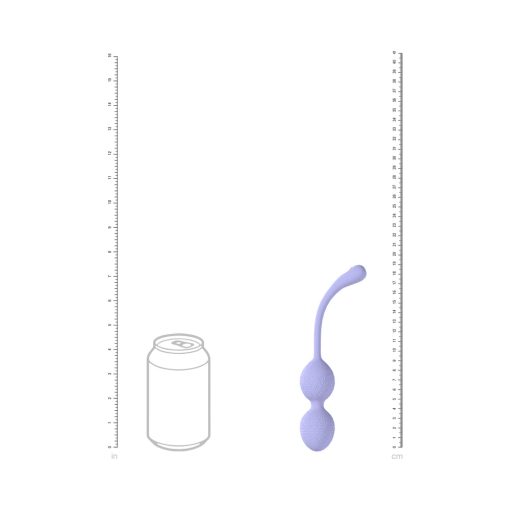 Loveline Pelvifit Beads Kegel Vibe Waterproof Remote Lavender - Image 4