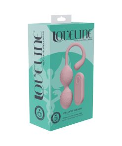 Loveline Pelvifit Beads Kegel Vibe Waterproof Remote Pink