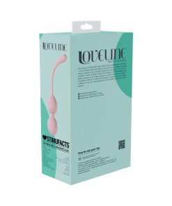 Loveline Pelvifit Beads Kegel Vibe Waterproof Remote Pink