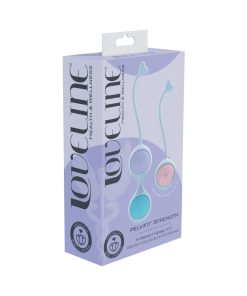 Loveline Pelvifit Strength Kegel Kit With Remote Purple