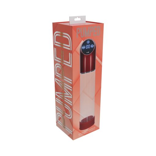 Pumped Automatic Waterproof Metal Red