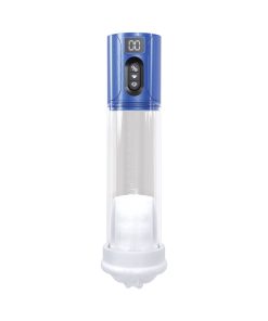 Pumped Hyperlift Masturbator Suction Metallic Blue