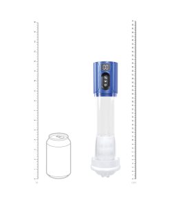 Pumped Hyperlift Masturbator Suction Metallic Blue