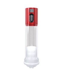 Pumped Hyperlift Masturbator Suction Metallic Red