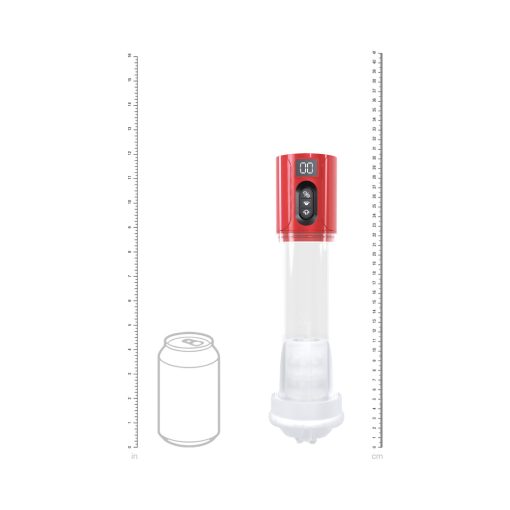 Pumped Hyperlift Masturbator Suction Metallic Red - Image 4