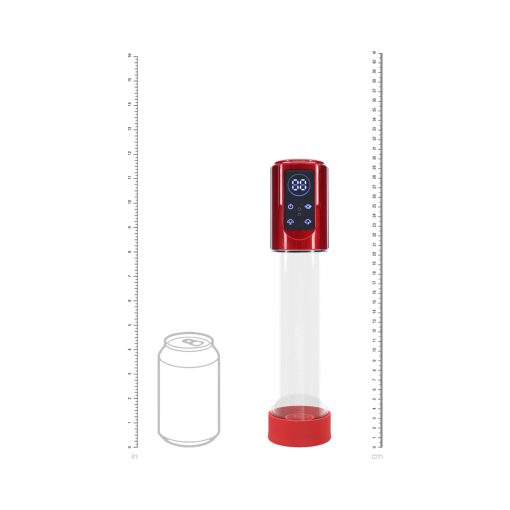 Pumped Megalift Automatic Waterproof Metallic Red - Image 3