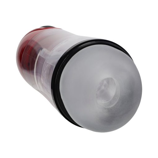 Pumped Sonicpull Masturbator Suction Vibration Multimedia Enhanced Metallic Red - Image 7