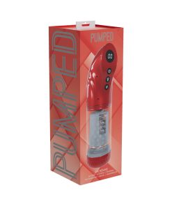 Pumped Strokemate Masturbator Metallic Red