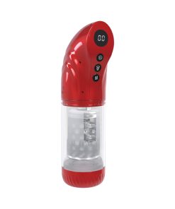 Pumped Strokemate Masturbator Metallic Red