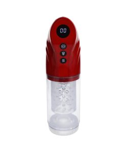 Pumped Strokemate Masturbator Metallic Red