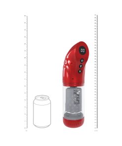 Pumped Strokemate Masturbator Metallic Red