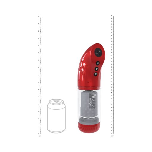 Pumped Strokemate Masturbator Metallic Red - Image 8