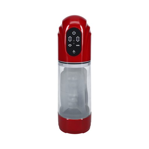 Pumped Technothrust Automatic Masturbator Waterproof Metallic Red - Image 2