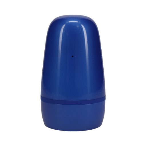 Pumped Vibrobator Masturbator Negative Pressure Suction Vibration Metallic Blue - Image 6