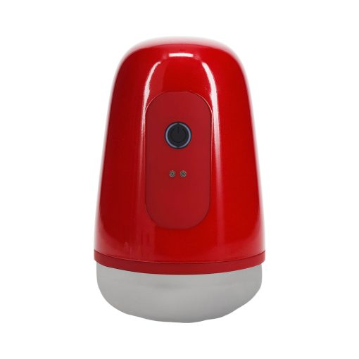 Pumped Vibrobator Masturbator Negative Pressure Suction Vibration Metallic Red - Image 3