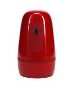 Pumped Vibrobator Masturbator Negative Pressure Suction Vibration Metallic Red