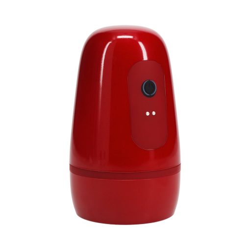 Pumped Vibrobator Masturbator Negative Pressure Suction Vibration Metallic Red - Image 5