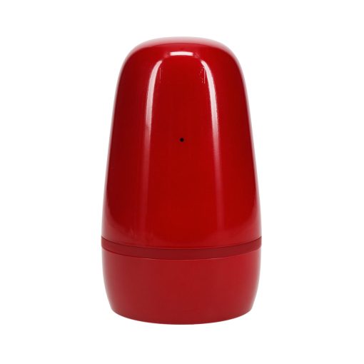 Pumped Vibrobator Masturbator Negative Pressure Suction Vibration Metallic Red - Image 6
