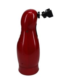 Pumped Virtuo Masturbator Suction Vibration Phone Attachment Metallic Red