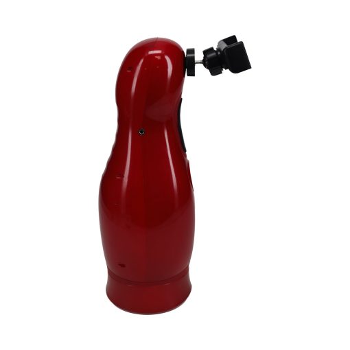 Pumped Virtuo Masturbator Suction Vibration Phone Attachment Metallic Red - Image 5