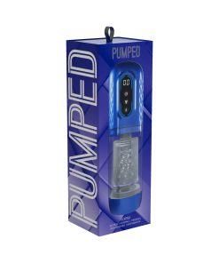 Pumped Vortex Masturbator Metallic Blue