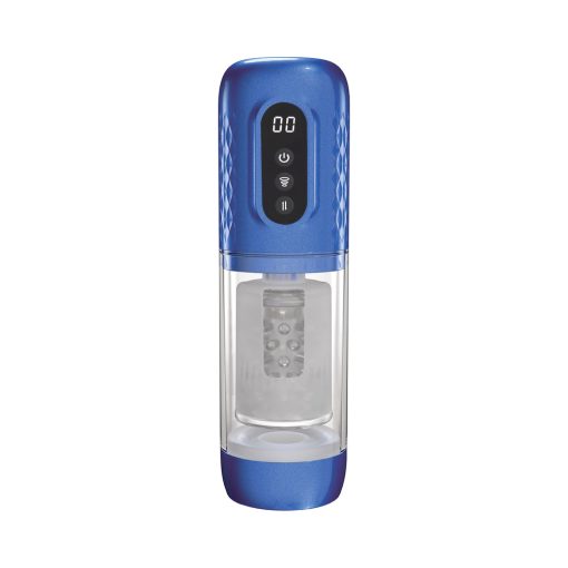 Pumped Vortex Masturbator Metallic Blue - Image 2