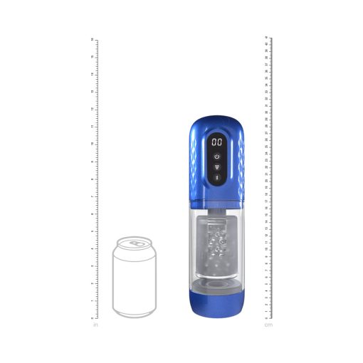 Pumped Vortex Masturbator Metallic Blue - Image 7