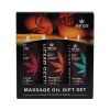 Earthly Body Hemp Seed Summer 2025 Massage & Body Oil Trio Gift Set