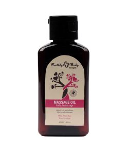 Earthly Body At Night Aphrodisiac Massage Oil Wild Pink Rose 2 Oz.