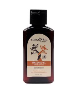 Earthly Body At Night Aphrodisiac Massage Oil Grapefruit Sandalwood 2 Oz.