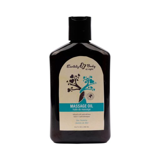 Earthly Body At Night Aphrodisiac Massage Oil Sea Jasmine 8.4 Oz.