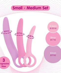 Skins Care Curved Dilators 3-Piece Set (Small Medium)