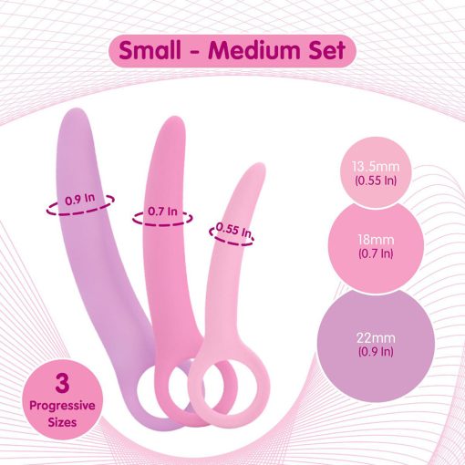 Skins Care Curved Dilators 3-Piece Set (Small Medium) - Image 3