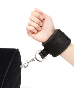Lux Fetish Inflatable Position Wedge With Detachable Cuffs