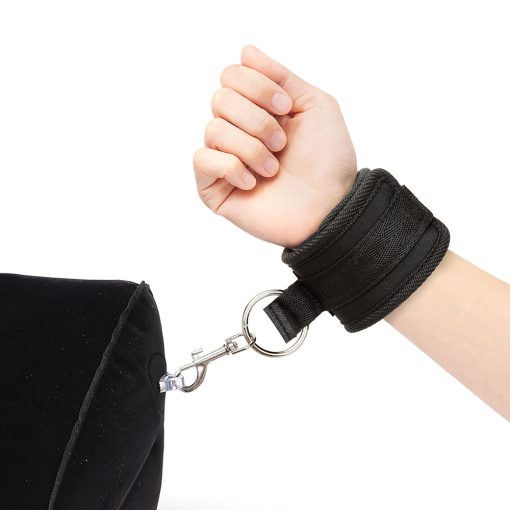 Lux Fetish Inflatable Position Wedge With Detachable Cuffs - Image 5