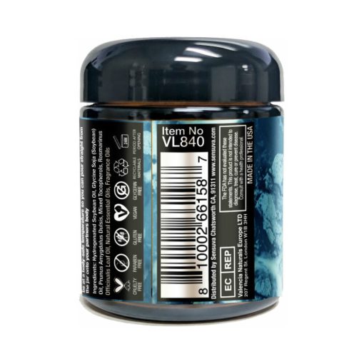 Sensuva Lit Sweet Temptation Luxury Massage Candle 4 Oz. - Image 2