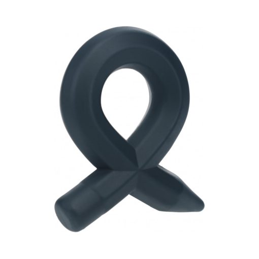Levelz Pencil Liquid Silicone Cock Ring Black - Image 2