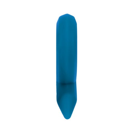 Levelz Pencil Liquid Silicone Cock Ring Teal - Image 3