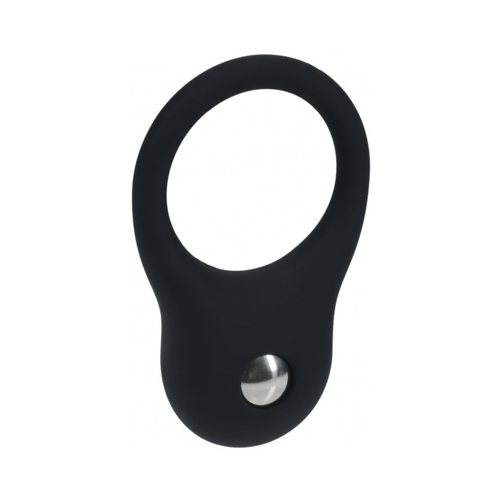 Levelz Silicone Training Cock Ring Small Black 1 Levelz Silicone Training Cock Ring Small Black