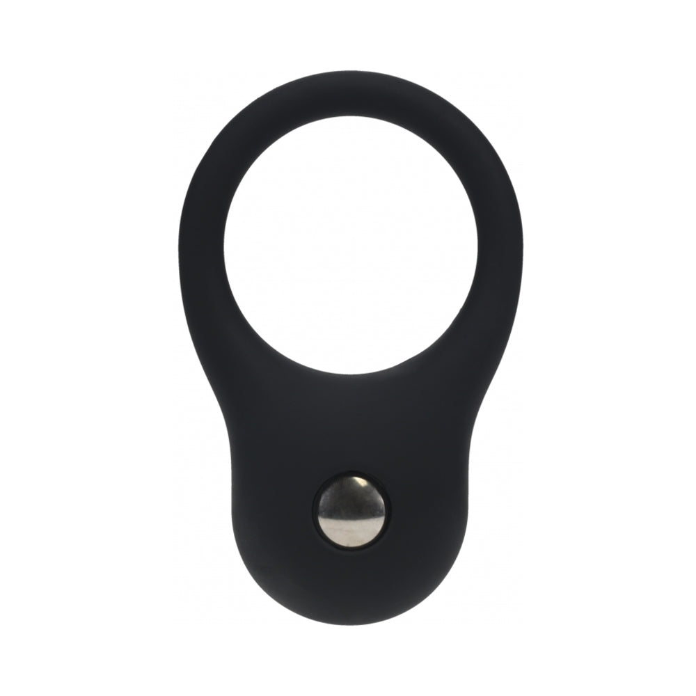 Levelz Silicone Training Cock Ring Small Black 2 Levelz Silicone Training Cock Ring Small Black - Image 2