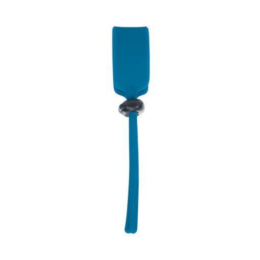 Levelz Wide Adjustable Silicone Lasso Cock Ring 5Mm Teal - Image 2