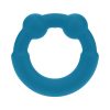 Levelz Metal & Silicone Cock Ring Teal